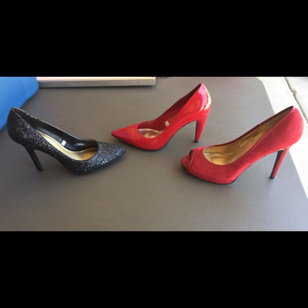 3 pair size 11 heels -Mossimo Target, Colin Stuart